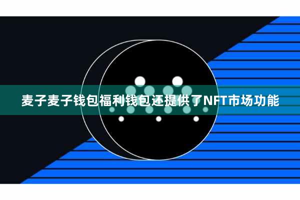 麦子麦子钱包福利钱包还提供了NFT市场功能